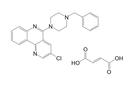 3-Chloro-5-[(N-benzyl)piperazinyl]benzo[h]-(1,6)-naphthyridine - Fumarate Salt
