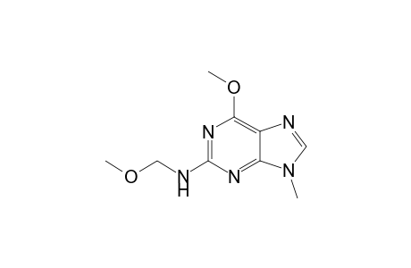 6-Methoxy-N-(methoxymethyl)-9-methyl-9H-purin-2-amine