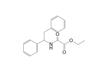 Ethyl [(1,2-diphenylethyl)amino](oxo)acetate
