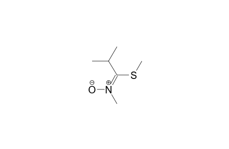 N,2-dimethyl-1-(methylthio)-1-propanimine oxide