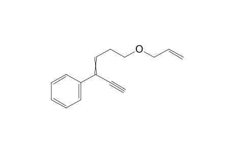 6-Allyloxy-3-phenylhex-3-en-1-yne