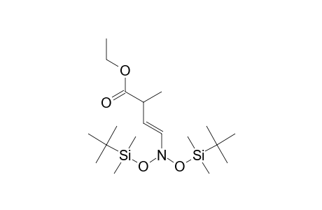 ETHYL-4-N,N-BIS-(TERT.-BUTYLDIMETHYLSILYLOXY)-AMINO-2-METHYL-3-BUTENOATE