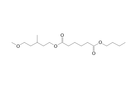 Adipic acid, butyl 5-methoxy-3-methylpentyl ester