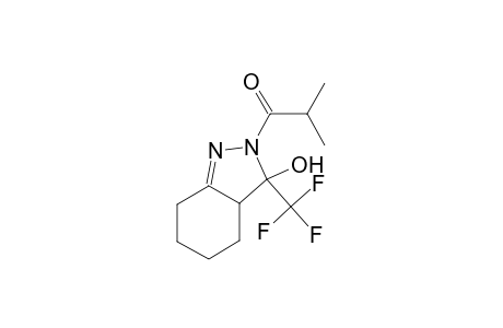 2-isobutyryl-3-(trifluoromethyl)-3,3a,4,5,6,7-hexahydro-2H-indazol-3-ol