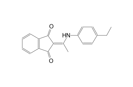 2-[1-(4-ethylanilino)ethylidene]-1H-indene-1,3(2H)-dione