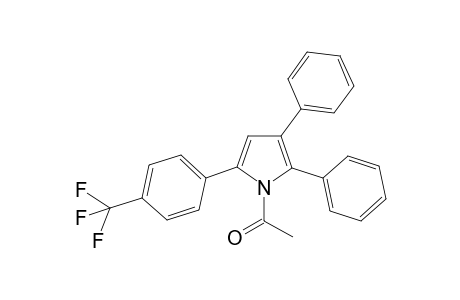 1-{5-[4-(Trifluoromethyl)phenyl]-2,3-diphenyl-1H-pyrrol-1-yl}ethanone