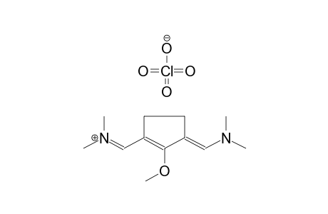 1,1,7,7-TETRAMETHYL-3,5-DIMETHYLENE-4-METHOXY-1,7-DIAZA-1,3,5-HEPTATRIENONIUM PERCHLORATE