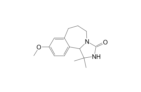 9-Methoxy-1,1-dimethyl-5,6,7,11b-tetrahydro-2H-imidazo[5,1-a][2]benzazepin-3-one