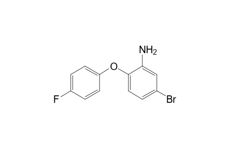 5-Bromanyl-2-(4-fluoranylphenoxy)aniline