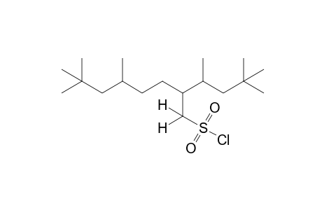 5,7,7-trimethyl-2-(1,3,3-trimethylbutyl)-1-octanesulfonyl chloride