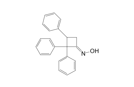 Cyclobutanone-3-d, 2,2,3-triphenyl-, oxime
