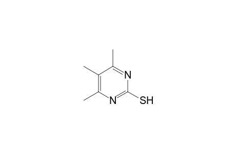 4,5,6-Trimethyl-2-pyrimidinethiol