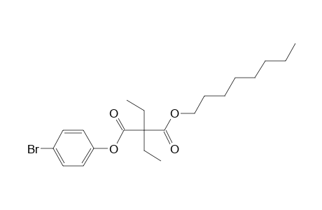 Diethylmalonic acid, 4-bromophenyl octyl ester