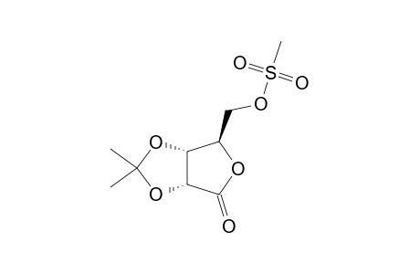 2,3-O-ISOPROPYLIDENE-5-O-MESYL-D-RIBONO-1,4-LACTONE