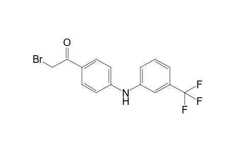 .alpha.-Bromo-4-acetyl-3'-(trifluoromethyl)-diphenylamine