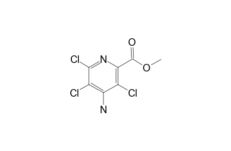 2-Pyridinecarboxylic acid, 4-amino-3,5,6-trichloro-, methyl ester