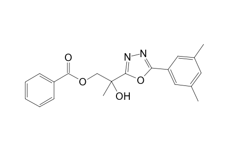 2-[5-(3,5-Dimethylphenyl)-1,3,4-oxadiazol-2-yl]-2-hydroxypropylbenzoate