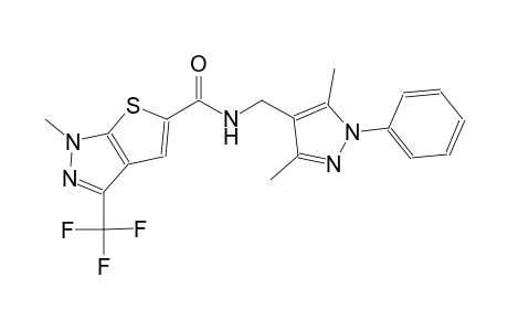 1H-thieno[2,3-c]pyrazole-5-carboxamide, N-[(3,5-dimethyl-1-phenyl-1H-pyrazol-4-yl)methyl]-1-methyl-3-(trifluoromethyl)-