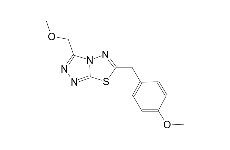 6-(4-methoxybenzyl)-3-(methoxymethyl)[1,2,4]triazolo[3,4-b][1,3,4]thiadiazole