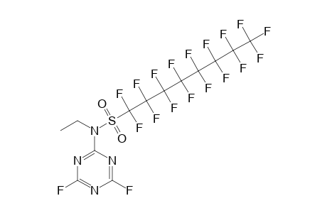N-(4,6-DIFLUORO-1,3,5-TRIAZIN-2-YL)-N-ETHYL-1,1,2,2,3,3,4,4,5,5,6,6,7,7,8,8,8-HEPTADECAFLUOROOCTANE-1-SULFONAMIDE
