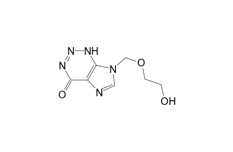 7-(2-hydroxyethoxymethyl)-1H-imidazo[4,5-d]triazin-4-one