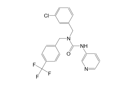 N-(3-chlorobenzyl)-N'-(3-pyridinyl)-N-[4-(trifluoromethyl)benzyl]urea