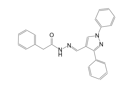benzeneacetic acid, 2-[(E)-(1,3-diphenyl-1H-pyrazol-4-yl)methylidene]hydrazide