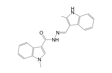 1-methyl-N'-[(E)-(2-methyl-1H-indol-3-yl)methylidene]-1H-indole-3-carbohydrazide