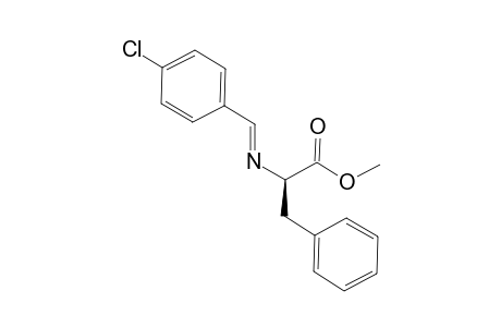 N-(4-Chlorobenzylidene)-(R)-phenylalanine methyl ester