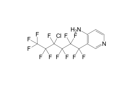 4-Amino-3-(4-chlorododecafluorohexyl)pyridine
