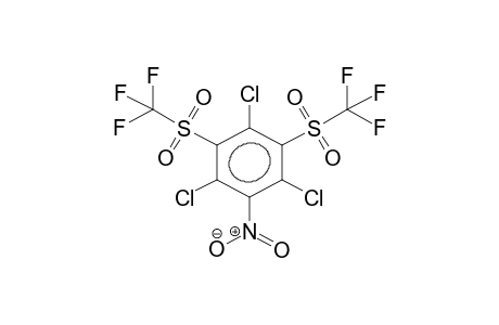 2,4,6-TRICHLORO-3,5-BIS(TRIFLUOROMETHYLSULPHONYL)NITROBENZENE