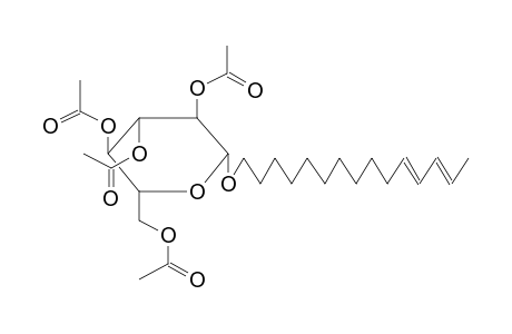11,13(E)-PENTADECADIEN-1-YL 2,3,4,6-TETRA-O-ACETYL-BETA-D-GLUCOPYRANOSIDE (11E/11Z MIXTURE)