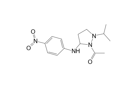 1-[2-isopropyl-5-(4-nitroanilino)pyrazolidin-1-yl]ethanone