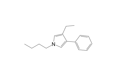 N-Butyl-3-ethyl-4-phenylpyrrole