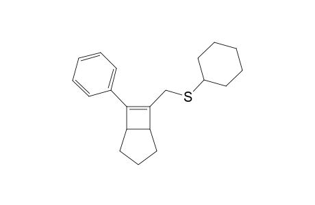 Cyclohexyl((7-phenylbicyclo[3.2.0]hept-6-en-6-yl)methyl)sulfane