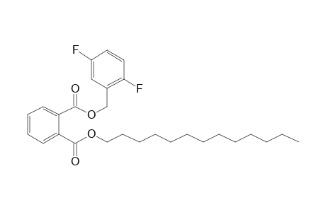 Phthalic acid, 2,5-difluorobenzyl tridecyl ester