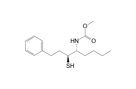 (S,R)-1-[1-(1-Mercapto-3-phenylpropyl)pentyl]carbamic acid methyl ester