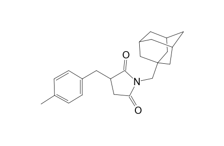 1-(1-adamantylmethyl)-3-(4-methylbenzyl)pyrrolidine-2,5-quinone
