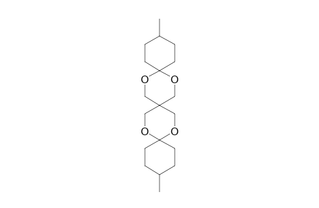 3,15-DIMETHYL-7,11,18,21-TETRAOXATRISPIRO-[5.2.2.5.2.2]-HENICOSANE
