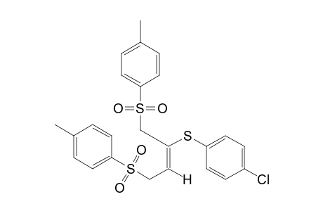 (E)-1,4-bis(p-tolylsulfonyl)-2-[(p-chlorophenyl)thio]-2-butene
