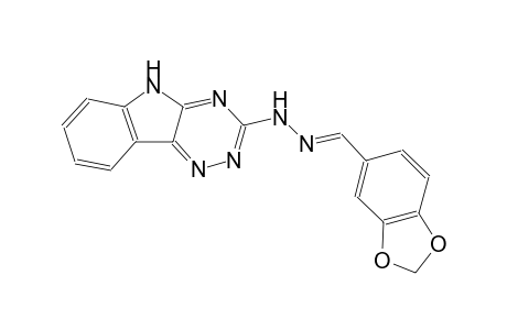 1,3-Benzodioxole-5-carbaldehyde 5H-[1,2,4]triazino[5,6-b]indol-3-ylhydrazone