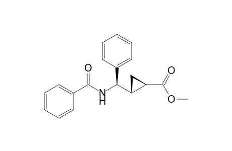 (1R,2R)-2-[(R)-benzamido(phenyl)methyl]-1-cyclopropanecarboxylic acid methyl ester