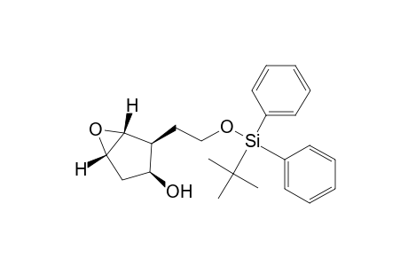 [1R-(1.beta.,2.beta.,3.beta.,5.beta.)]-2-[2-[[(1,1-dimethylethyl)diphenylsilyl]oxy]ethyl]-6-oxabicyclo[3.1.0]hexan-3-ol