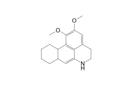 1,2-Dimethoxy-5,6,7a,8,9,10,11,11a-octahydro-4H-dibenzo[de,g]quinoline
