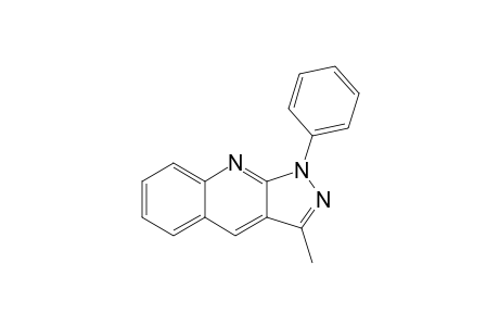 1H-Pyrazolo[3,4-b]quinoline, 3-methyl-1-phenyl-