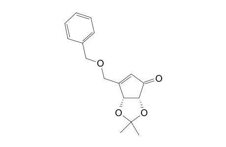 (4R,5R)-(-)-3-[(Benzyloxy)methyl]-4,5-O-isopropylidene-2-cyclopentenone