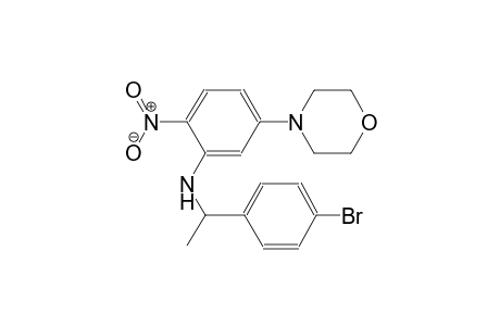 benzenemethanamine, 4-bromo-alpha-methyl-N-[5-(4-morpholinyl)-2-nitrophenyl]-