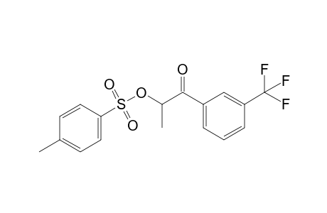 Toluene-4-sulfonic acid 1-methyl-2-oxo-2-(3-trifluoromethyl-phenyl)-ethyl ester