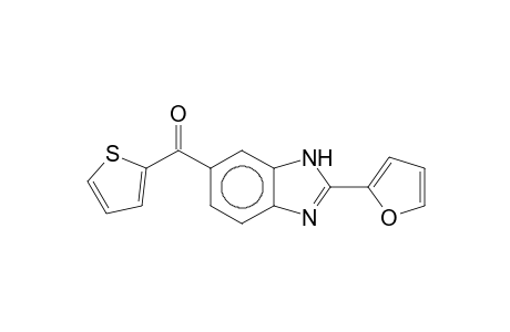 (1H)Benzimidazole, 2-(2-furyl)-6-(2-thienyl)carbonyl-