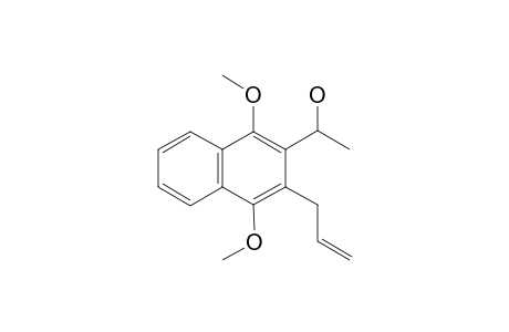 2-ALLYL-3-(1-HYDROXYETHYL)-1,4-DIMETHOXY-NAPHTHALENE